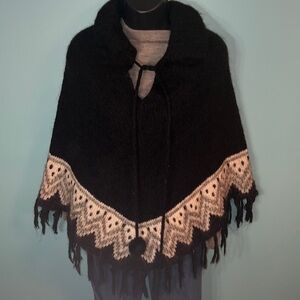 BCBG poncho sweater
